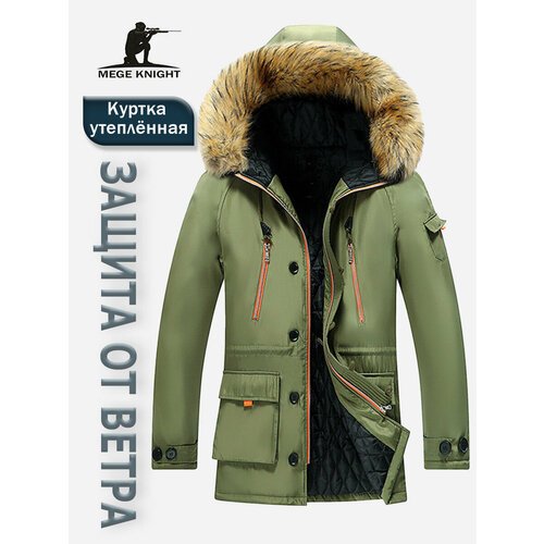Купить Парка , размер L, зеленый
Мужская зимняя куртка, идеальна для холодного времени...