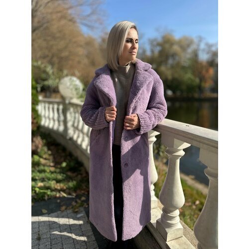 Купить Шуба Maria Terra, размер 44, фиолетовый
Идеальная натуральная зимняя женская шуб...