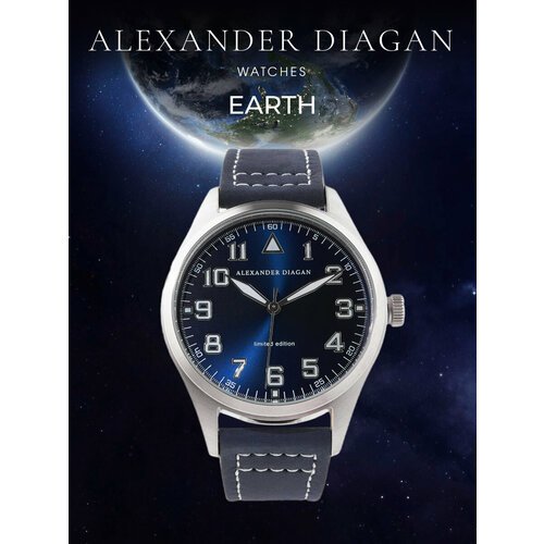 Купить Наручные часы Alexander Diagan 1500Earth_Dark Blue2, синий
Премиальные наручные...