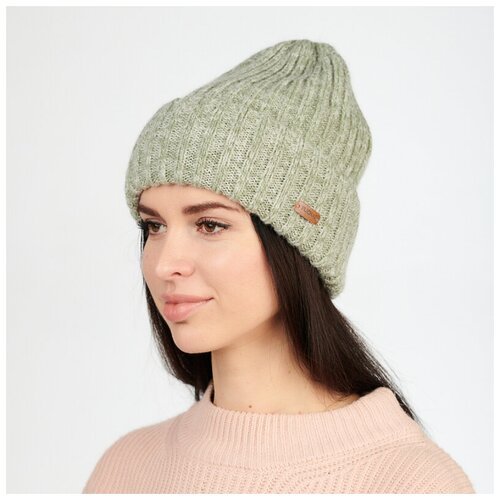 Купить Шапка FLIORAJ, размер 56-58, зеленый
Теплая и легкая, женская шапка с отворотом,...