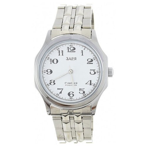 Купить Наручные часы ЗАРЯ, белый, серебряный
Часы Заря G4381201Б ф01 бренда Заря 

Скид...