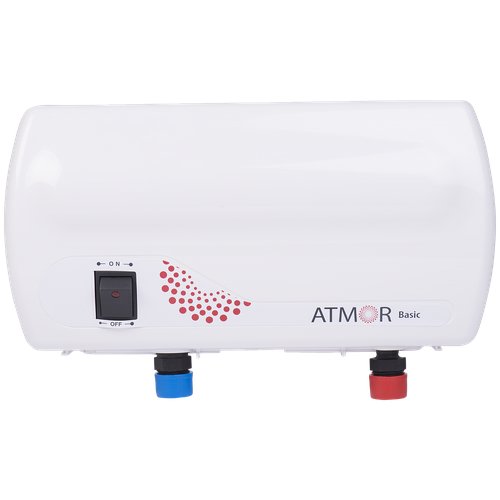 Купить Проточный электрический водонагреватель Atmor Basic 3.5 KW TAP, белый
Водонагрев...