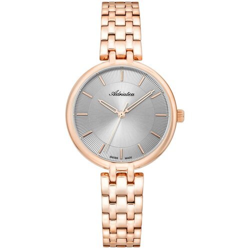 Купить Наручные часы Adriatica Essence 74066, золотой, серый
Кварцевые часы. Водостойко...