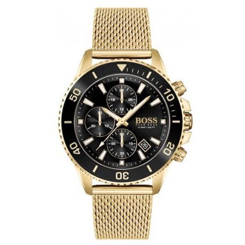 Купить Наручные часы BOSS Admiral, золотой, черный
Мужские часы Hugo Boss HB1513906 сер...