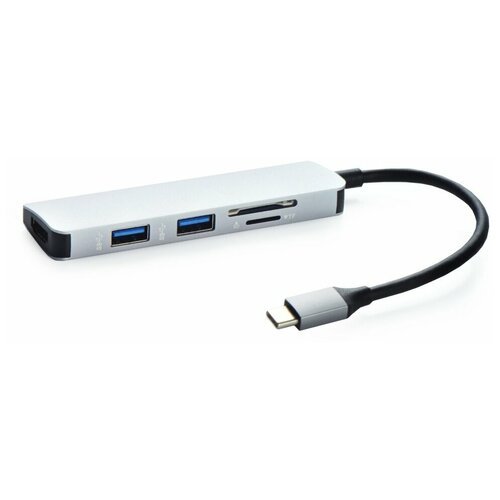 Купить Хаб USB Gurdini USB-C Expander to HDMI 4K +2xUSB 3.0 +CardReader для APPLE MacBo...