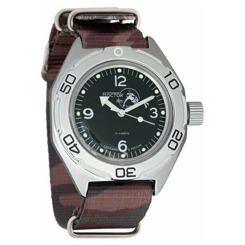 Купить Наручные часы Восток Амфибия Мужские наручные часы Восток Амфибия 670919, коричн...