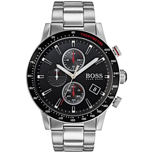 Купить Наручные часы BOSS, серебряный
<p> Мужские стильные часы на стальном браслете с...