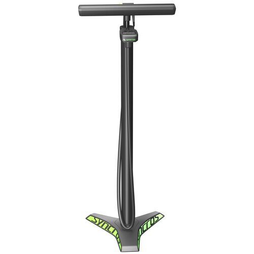 Купить Напольный велонасос Syncros Vernon 2.0 Digital, металл, черный/зеленый
Насос вел...