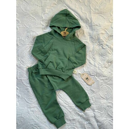 Купить Костюм WOWO KIDS, размер 80-86, зеленый
Спортивный костюм для мальчика <br><br>П...