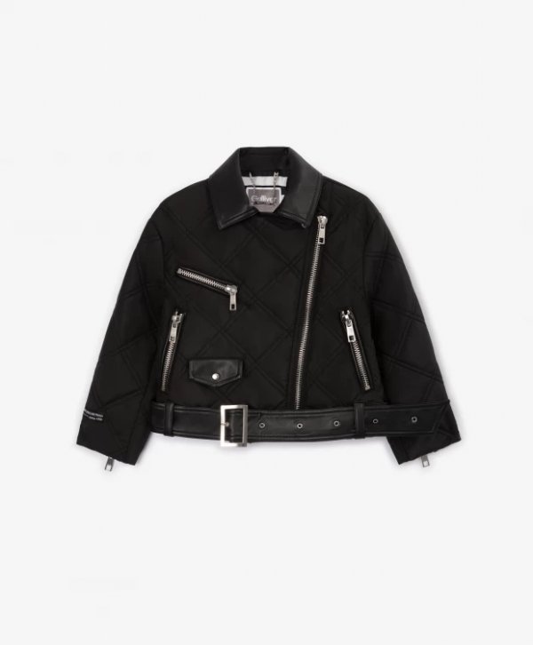 Купить Куртка-косуха утепленная стеганая черная для девочек Gulliver
 

Скидка 19%