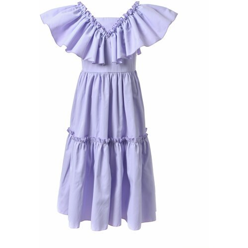 Купить Платье Андерсен, размер 110, фиолетовый
Яркое платье в стиле "Кармен" самого тре...