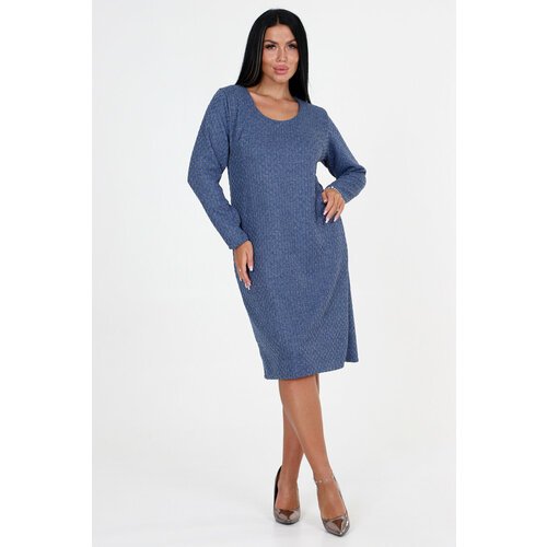 Купить Платье Натали, размер 54, синий
Название: Женское платье цвета джинс размера 54....