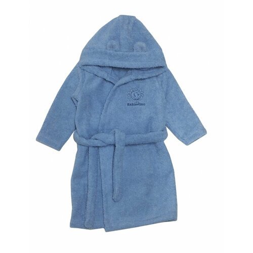 Купить Халат , размер 86, голубой
Детский махровый халат от фабрики «Рекантино» выполне...