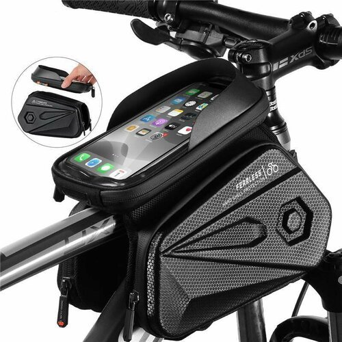 Купить Сумка велосипедная на раму West biking с чехлом для телефона до 6,5"
Сумка для в...