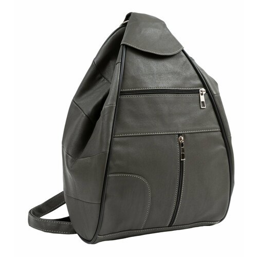 Купить Рюкзак , фактура гладкая, серый
Классическая женская сумка-рюкзак из натуральной...