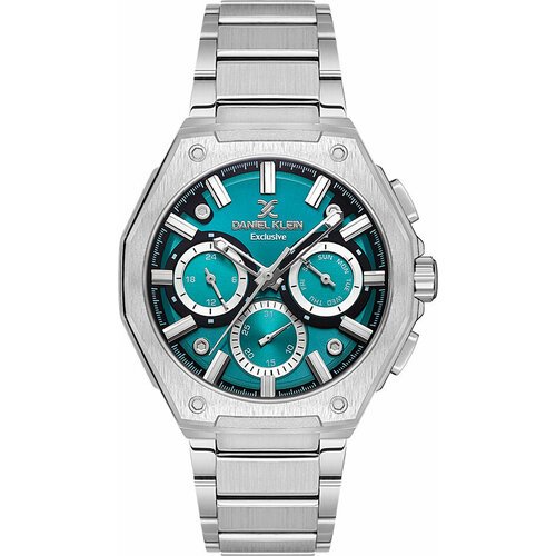 Купить Наручные часы Daniel Klein, серебряный, бирюзовый
Мужские часы. Коллекция ACP. С...