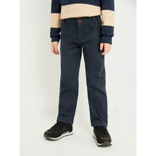 Купить Брюки Acoola, размер 98, синий
Прямые школьные брюки-чиносы для мальчика выполне...