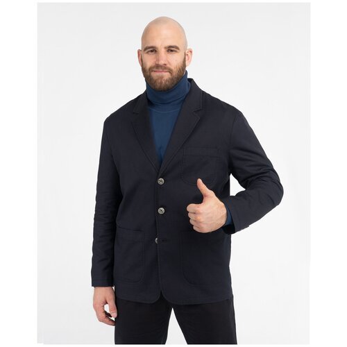 Купить Пиджак Великоросс, размер 54
Мужской пиджак чёрного цвета выполнен из холщового...