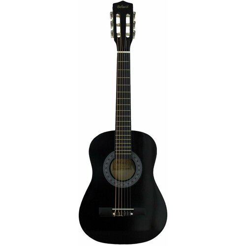 Купить Классическая гитара Belucci BC3405 BK (1/2, 34"дюйма), черная, детская
Стильная...