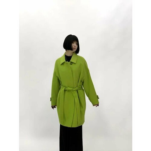 Купить Пальто Modetta Style, размер 50, зеленый
Классическое пальто oversize яблочного...