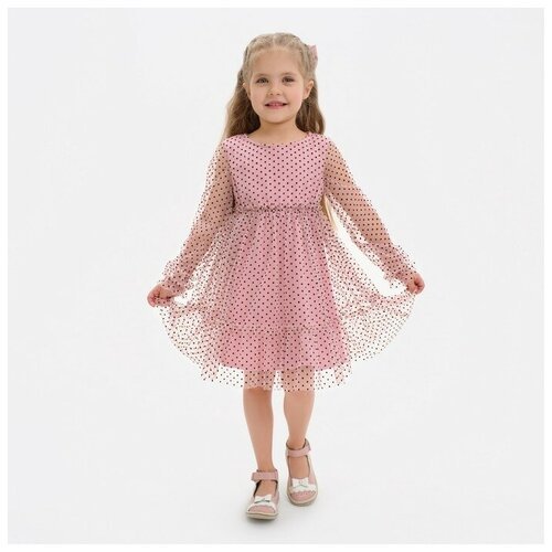 Купить Платье Kaftan, размер 36, розовый
Платье сетка для девочки KAFTAN : трикотаж; се...