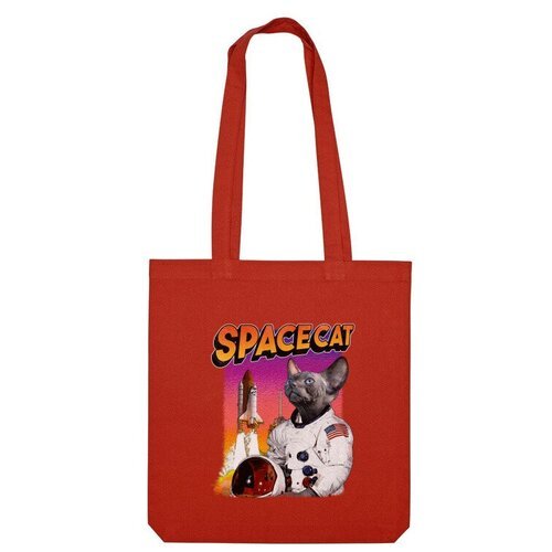 Купить Сумка Us Basic, красный
Название принта: Space Cat - Космический кот космонавт....