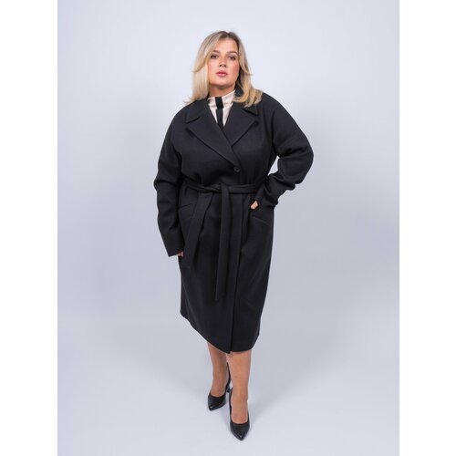 Купить Пальто , размер 50, черный
Стильное длинное женское демисезонное пальто премиум...