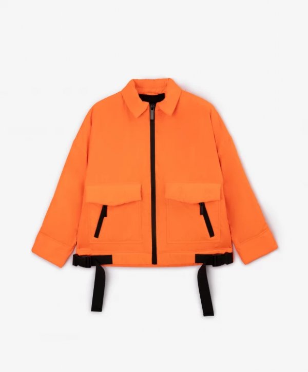 Купить Куртка яркая рубашечного кроя оранжевая для мальчика Gulliver
 

Скидка 14%