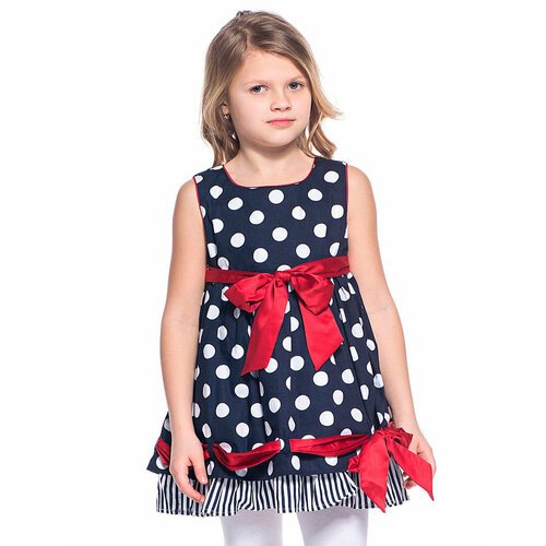 Купить Школьный сарафан, размер 92, синий, красный
Детское платье для девочек дефиле ар...