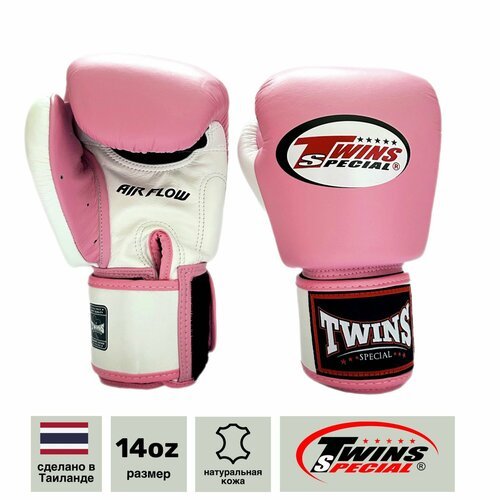 Купить Перчатки боксерские Twins Special BGVLA-2-2T white/pink
Боксерские перчатки Twin...