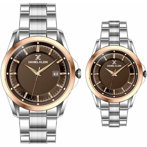 Купить Наручные часы Daniel Klein, коричневый, серебряный
Мужские часы. Коллекция Pair....