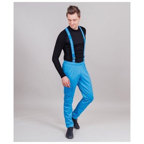 Купить Брюки Nordski Premium, размер 50/L, голубой
<p>Разминочные брюки-самосбросы из т...
