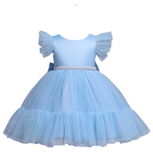 Купить Платье, размер 120, голубой
Бюст: 62<br>Талия: 60<br>Длина: 60<br>Пышное, праздн...