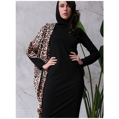 Купить Платье Profito Avantage, размер 52, черный
Дизайнерское платье леопардовый принт...