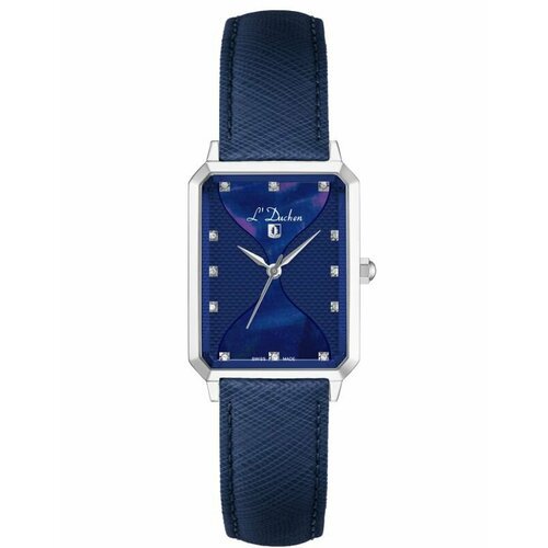 Купить Наручные часы L'Duchen, серебряный, синий
Эти часы c прямоугольным корпусом подч...