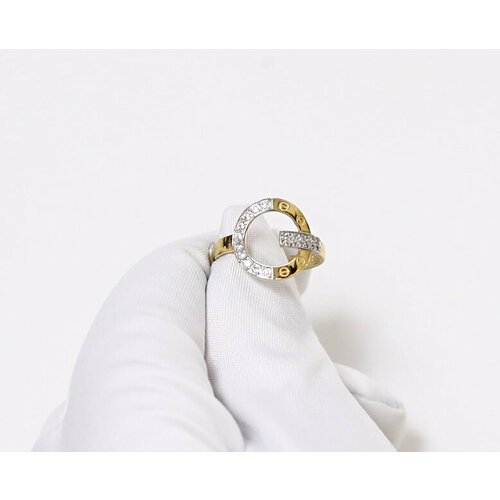 Купить Кольцо Diamant online, золото, 585 проба, фианит, размер 16.5
<p>В нашем интерне...