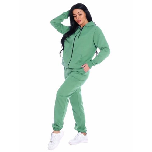 Купить Костюм, размер 56, зеленый
Спортивный женский костюм - это удобный повседневный...