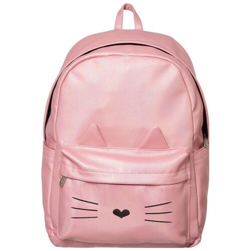 Купить Рюкзак №1School Kitty экокожа розовый
Рюкзак из блестящей экокожи. Одно основное...
