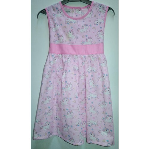 Купить Платье Demavi, хлопок, размер 104, белый, розовый
Это бомбические детские платья...