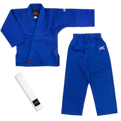 Купить Кимоно для дзюдо AML, размер 140, синий
Модель для детей. В комлекте куртка, брю...