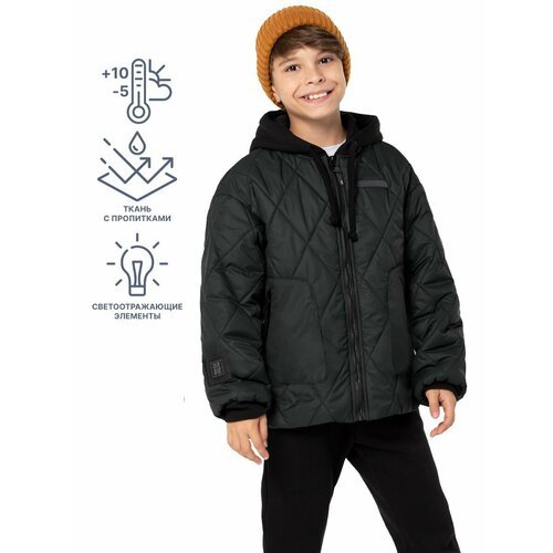Купить Куртка NIKASTYLE 4м6324, размер 128-64, черный
Куртка демисезонная для мальчика....