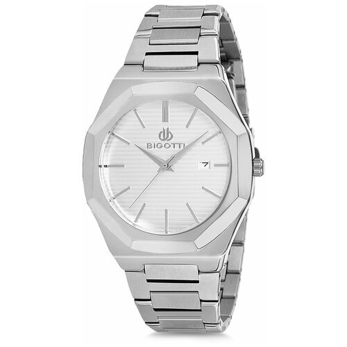 Купить Наручные часы Bigotti Milano Napoli, белый, серебряный
Мужские кварцевые часы. К...