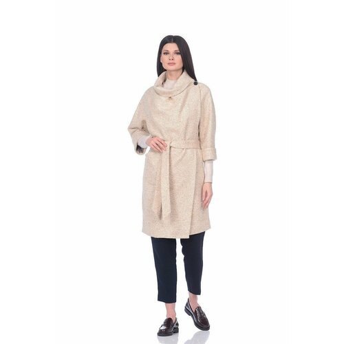 Купить Пальто Prima Woman, размер 44, светло-бежевый
 

Скидка 12%