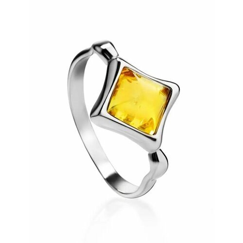 Купить Кольцо, янтарь, безразмерное, желтый, серебряный
Нежное кольцо из со вставкой из...