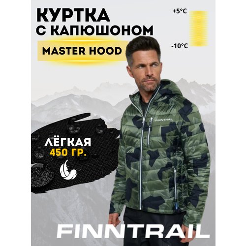 Купить Куртка Finntrail Master, размер S, зеленый, хаки
Термокуртка демисезонная мужска...