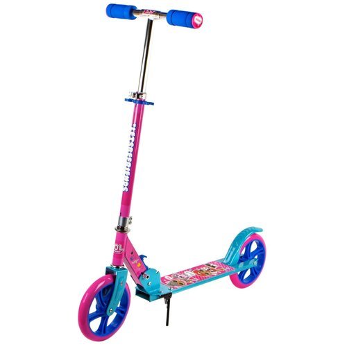 Купить Детский 2-колесный городской самокат 1 TOY Т17020 Lol, розовый/голубой
<br> Стил...