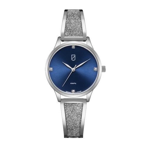 Купить Наручные часы УЧЗ 3025B-10, серебряный, синий
Наручные кварцевые женские часы пр...