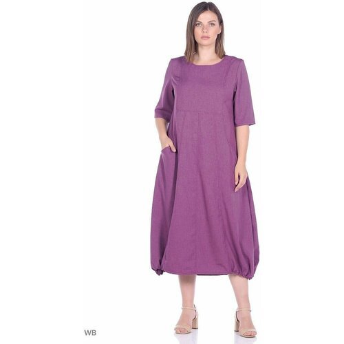 Купить Сарафан Polus-club, размер 56, бордовый
Платье женское летнее большого размера....