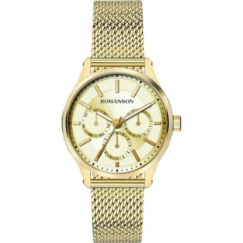 Купить Наручные часы ROMANSON TM 0B10F LG(GD), золотой
Женские кварцевые часы на стальн...