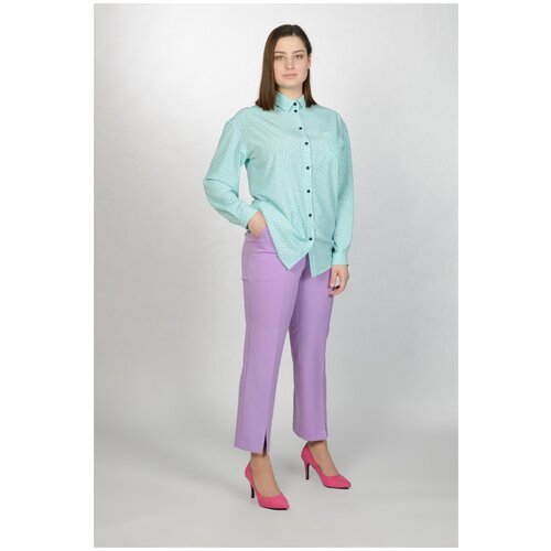 Купить Брюки Mila Bezgerts, размер 50, фиолетовый
Строгие классические брюки длиной до...